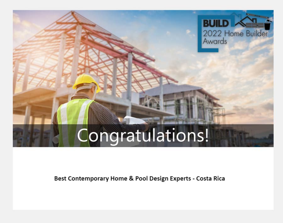 2022 Home Builder Award for building, construction