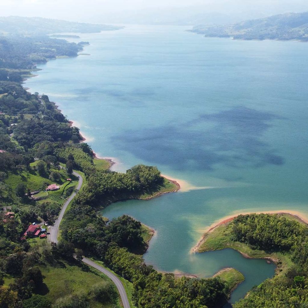 lake Arenal -building, construction